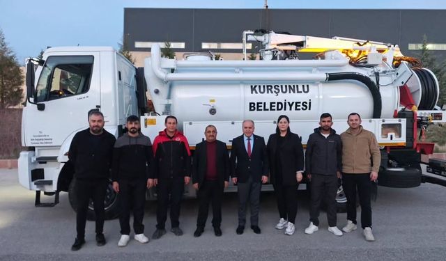 Kurşunlu Belediyesi Araç Filosunu Güçlendiriyor