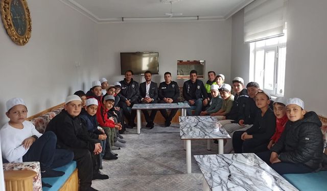 Orta’da Gençlere Trafik ve Asayiş Eğitimi