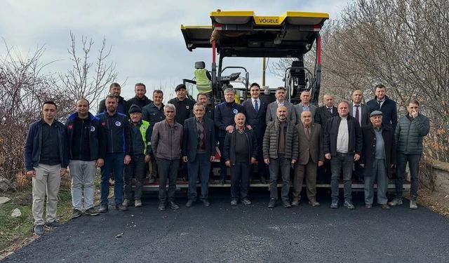Yapraklı’da sıcak asfalt çalışmalarına yerinde inceleme
