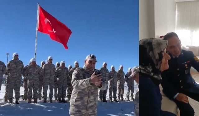 Rizeli Saime teyzenin ördüğü 90 adet bere zorlu şartlarda görev yapan Mehmetçiklere ulaştı