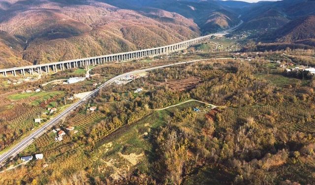 Türkiye'nin en önemli geçiş güzergahı aynı karede