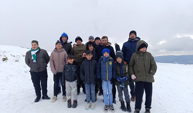 Ilgaz’da Diyanet Gençlikten Yıldıztepe’ye Keyifli Gezi