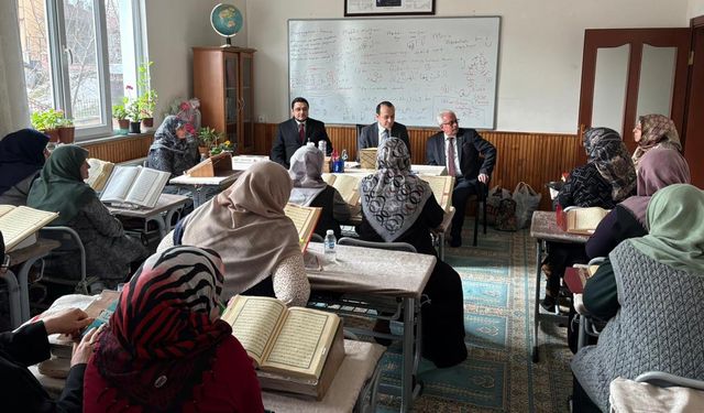 Korgun Protokolünden Kadınlara Yönelik Kur’an Kurslarına Ziyaret