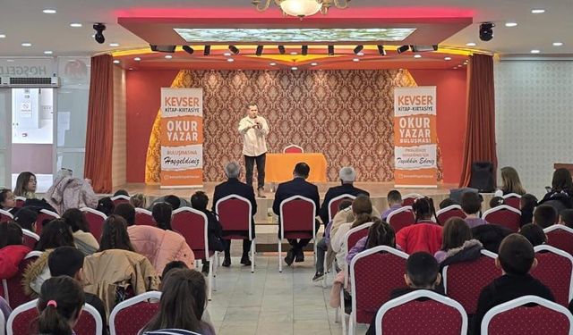 Korgun’da Öğrenciler Yazar Faruk Yıldız’la Bir Araya Geldi