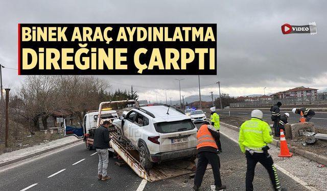 Çankırı’da Yağış Kazaya Yol Açtı: 1 Kişi Yaralandı