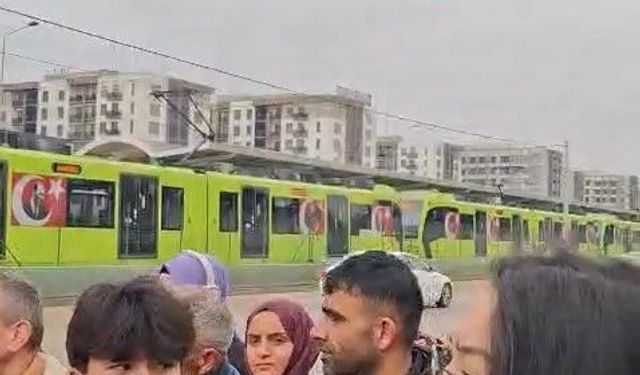 Bursa'da metro seferleri durdu