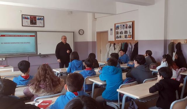 Çankırı’da 1768 Öğrenciye İlkyardım Farkındalık Eğitimi