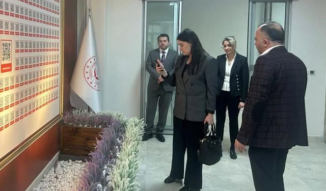 Aile ve Sosyal Hizmetler Çankırı İl Müdürlüğüne Proje Ziyareti