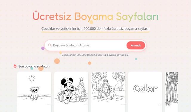 Evde ve Okulda Boyama Sayfası Kullanmanın 5 Yolu
