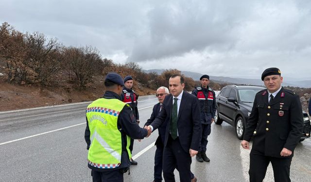 Korgun’da Bayramda Görev Başındaki Personele Ziyaret