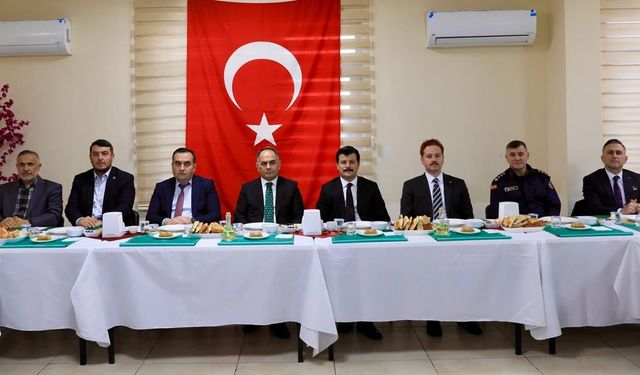 Çankırı Protokolü Orta Açık Cezaevi’nde İftarda Buluştu