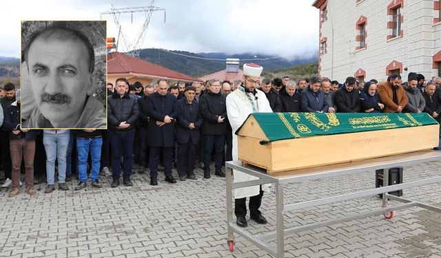 İş kazasında ölen Çetinkaya son yolculuğuna uğurlandı