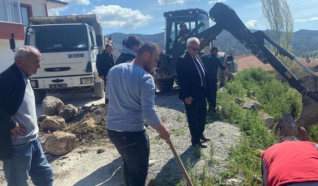Başkan Kozan, Korgun’da Belediye Çalışmalarını Sahada İnceledi