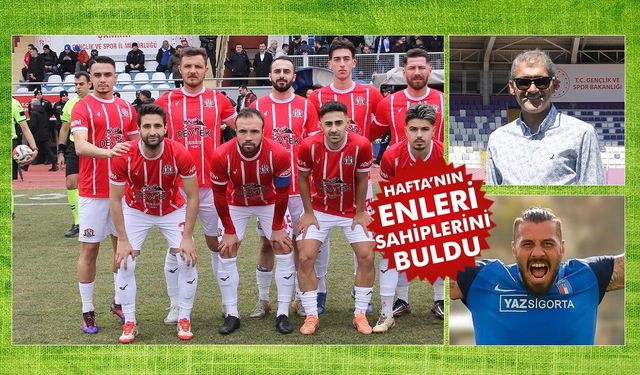 Spor Anadolu'da 25. Haftanın Enleri belli oldu