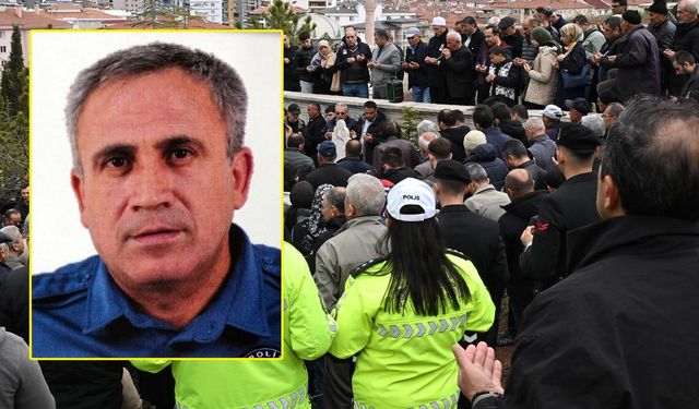 Çankırılı Polis Memuru Sadık Çalar Son Yolculuğuna Uğurlandı