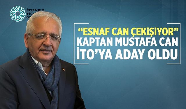 İTO’da Çankırılı Kaptan Mustafa Can adaylığını duyurdu