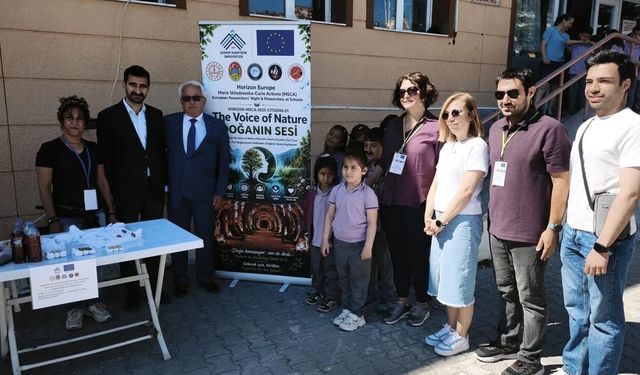 Korgun'da öğrencilere Tuz Mağarası ve çevre bilinci eğitimi verildi