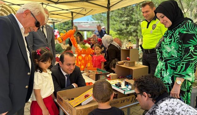 Korgun’da miniklerden “Sıfır Atık” sergisi