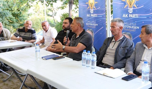 Çerkeş'te mahalle buluşmaları TOKİ'de devam etti