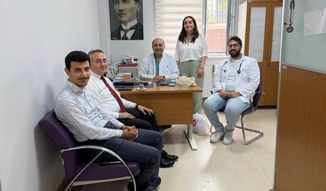 Çankırı İl Sağlık Müdürü Bulut, Korgun'daki sağlık tesislerini ziyaret etti