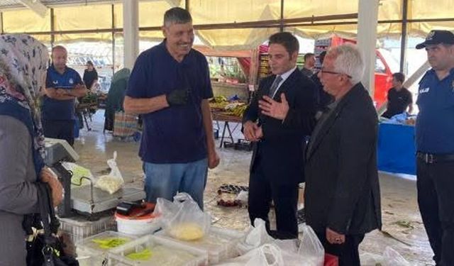 Korgun'da cuma mesaisi esnaf ziyaretiyle başladı
