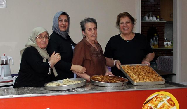 Kurşunlu'nun yeni lezzet durağı Kadınlar Kooperatifi kapılarını açtı
