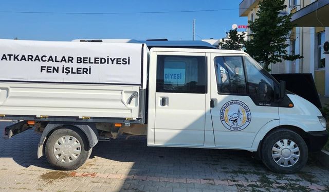 Atkaracalar Belediyesi araç filosunu güçlendiriyor