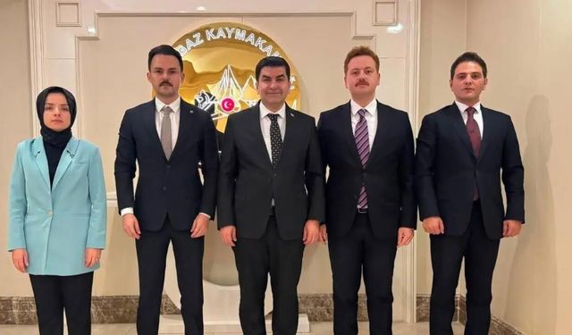 Kaymakamlardan Ilgaz Kaymakamı Karatepe’ye ziyaret
