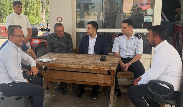 Yapraklı Kaymakamı Akbel’den Yüklü Köyü’ne ziyaret