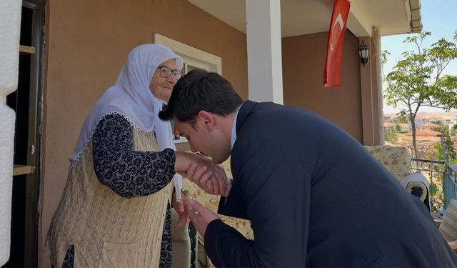 Kızılırmak'ta şehit aileleri ve Kıbrıs gazisine vefa ziyareti
