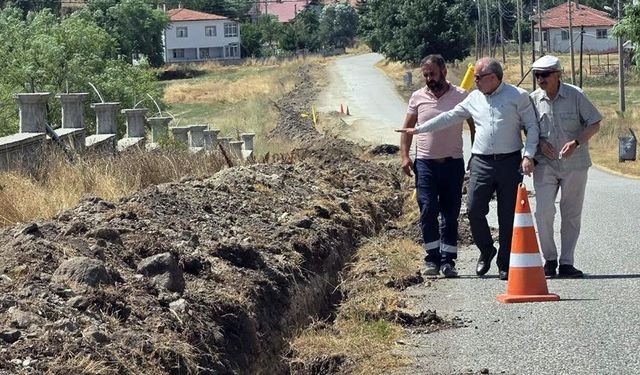 Çavundur’da beklenen gün: Doğalgaz hatları döşeniyor