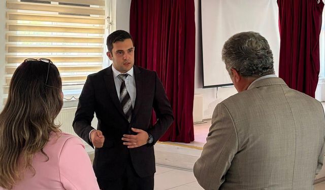 Kaymakam Akbel, Yapraklı'da eğitim yatırımlarını yerinde inceledi