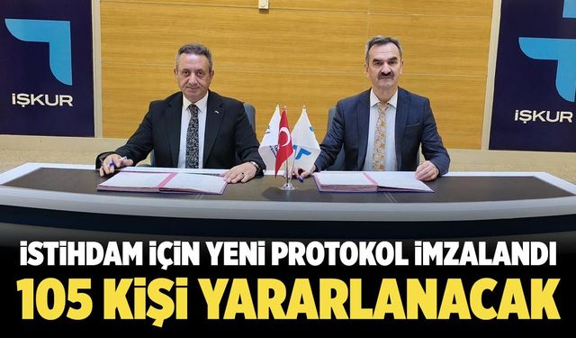 Çankırı’da istihdam için yeni protokol imzalandı: 105 kişi yararlanacak