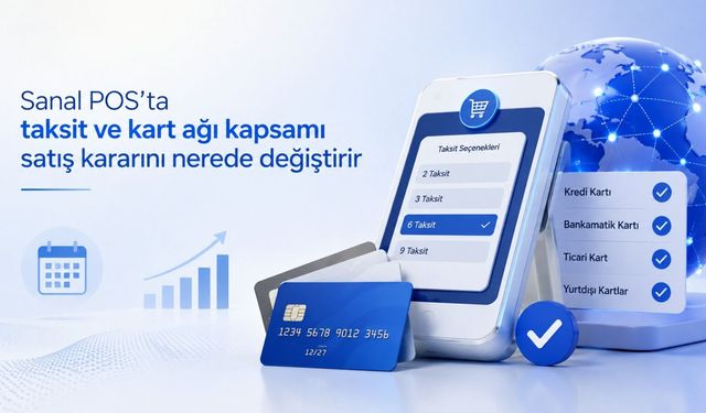 Sanal POS'ta taksit ve kart ağı kapsamı satış kararını nerede değiştirir?