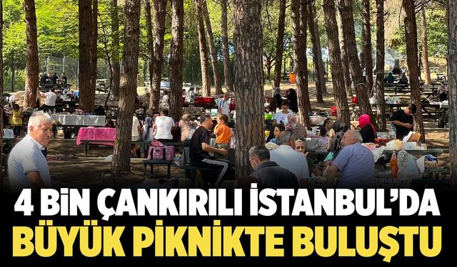 Gurbette büyük Çankırı buluşması: Binlerce hemşehri bir araya geldi