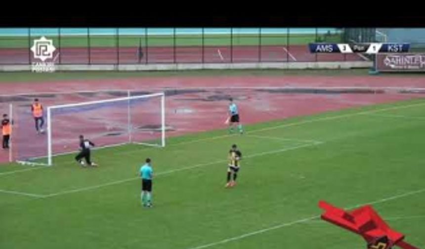 Amasyaspor penaltı atışlarıyla ayrı finale yükseldi!