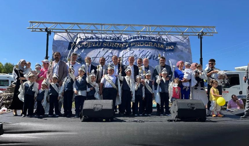 "Paşa Sultan Şükür Duası ve Toplu Sünnet Programı" düzenlendi