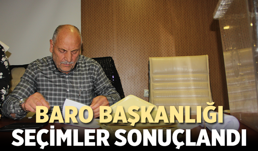 Çankırı Baro Başkanlığı seçimleri sonuçlandı