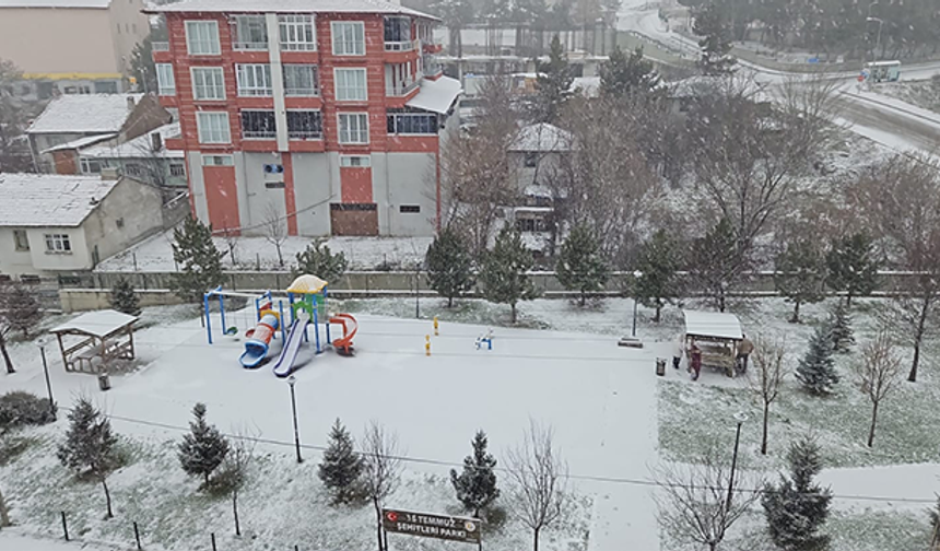 Meteoroloji uyarmıştı! Çankırı’da kar yağışı başladı