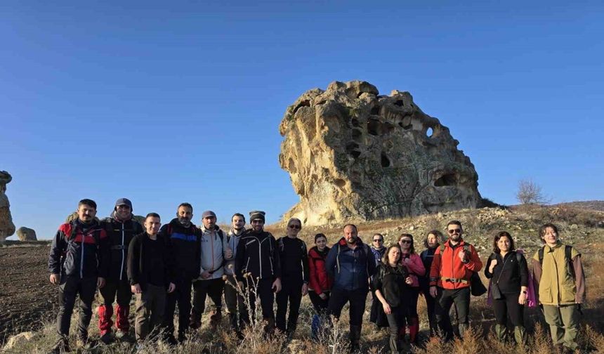 Eskişehir’de doğa tutkunları Frig Vadisi’nde buluştu