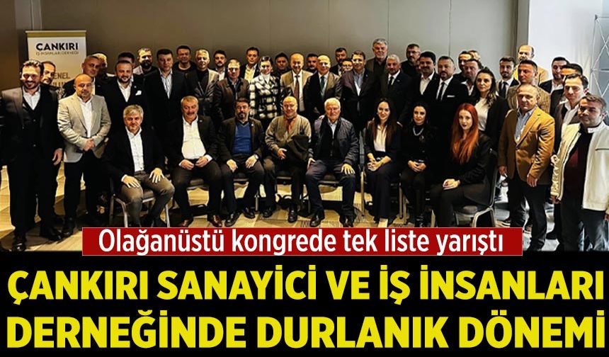 Çankırı Sanayici ve İş İnsanları Derneğinde Durlanık dönemi