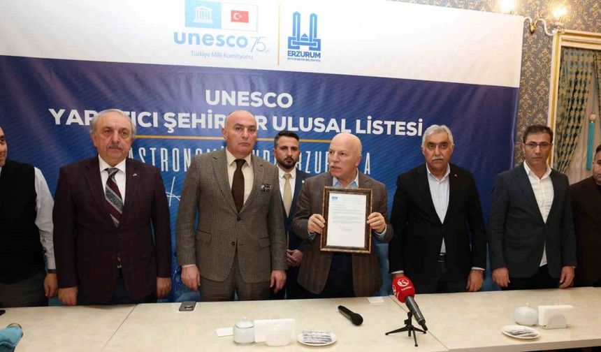 Erzurum ‘Gastronomi şehri’ unvanıyla Unesco’ya girdi