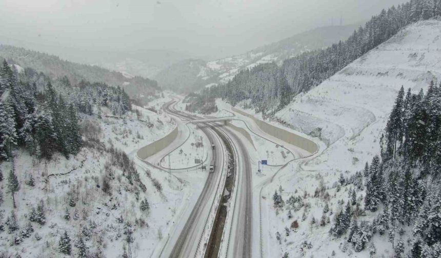 Ilgaz Dağı’nda kar kalınlığı 50 santimetreye ulaştı