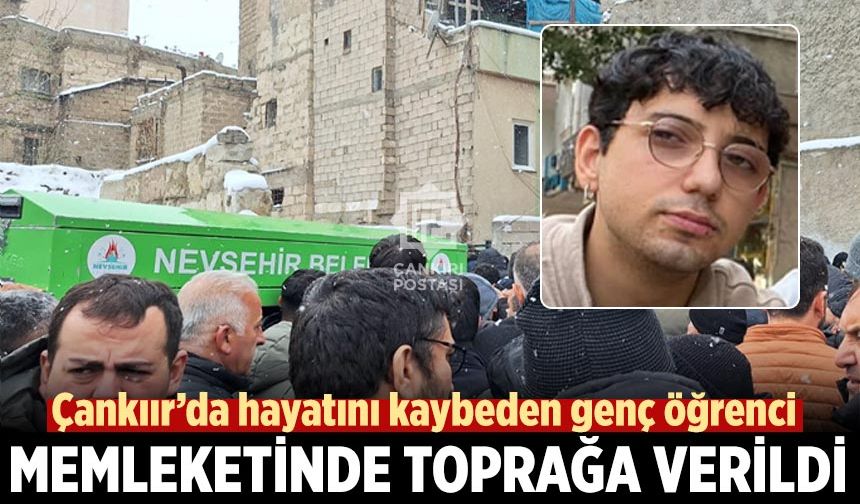 Üniversite öğrencisi Burak Ok, memleketinde toprağa verildi