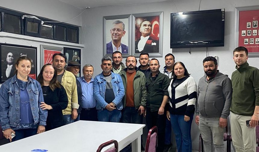 Kula CHP İlçe Başkanlığı’na Hüseyin Yardımcı seçildi
