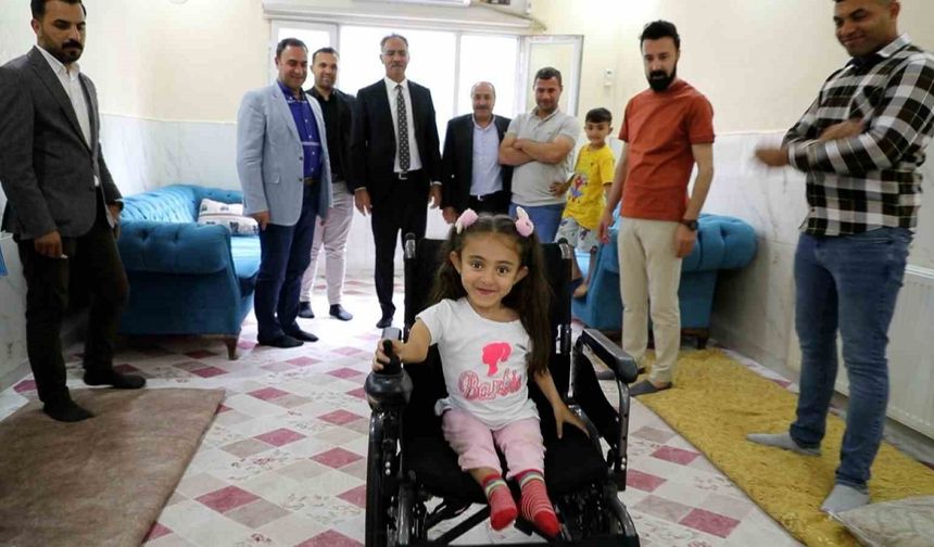 Küçük kızın hayali gerçek oldu