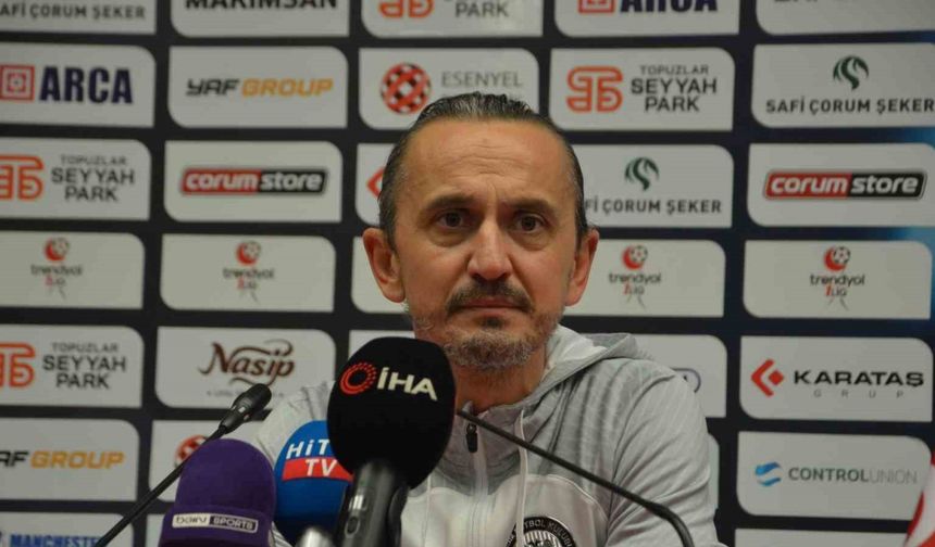 Tuncay Şanlı’nın istifa talebi Çorum FK tarafından kabul edildi