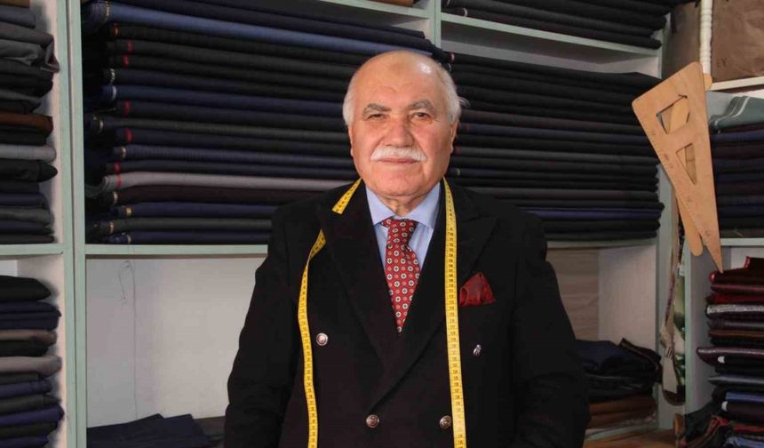 Yarım asırdır sürdürdüğü terziliğin son ustalarından: Yetiştirecek çırak bulamıyor