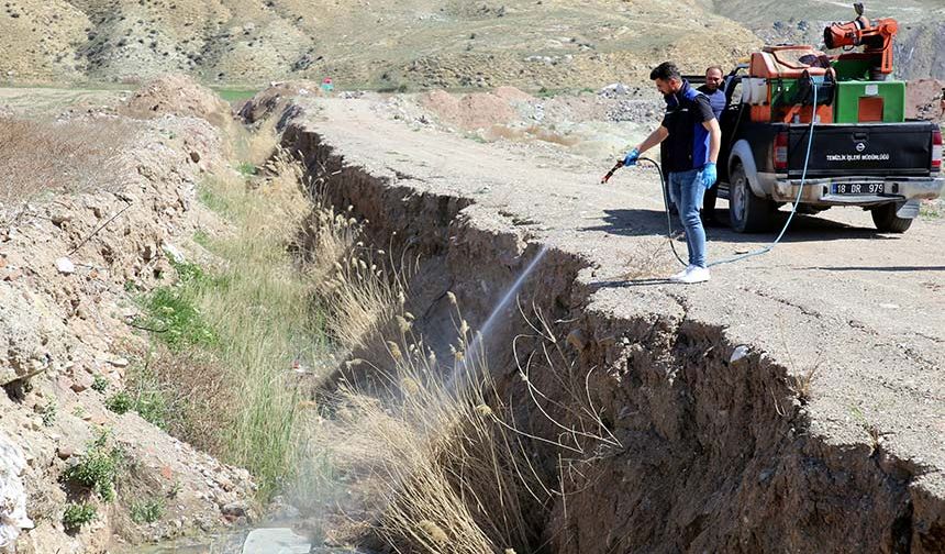 Çankırı’da uçucu vektörler ile mücadele hız kazandı