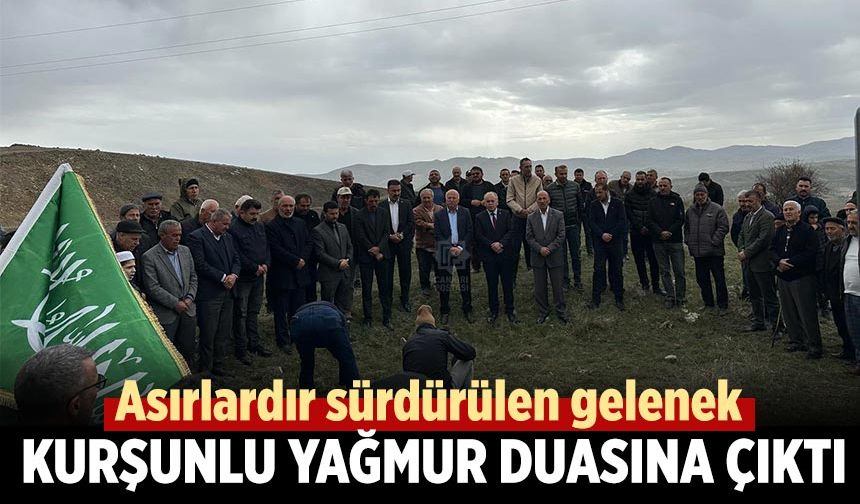 Kurşunlu Yağmur Duasına çıktı